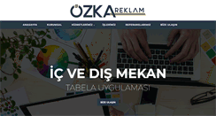 Desktop Screenshot of ozkareklam.com