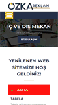 Mobile Screenshot of ozkareklam.com